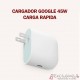 Cargador Google 45w Carga Rapida